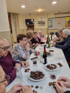 La celebración del magosto en nuestra Asociación