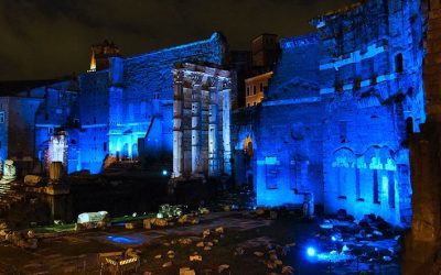 Una luz en la noche de Roma