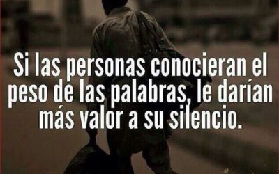 El peso de tu palabra